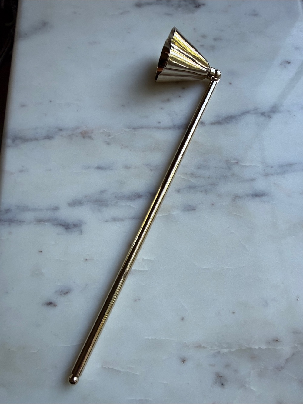 Polished Brass Candle Snuffer *NWOT*